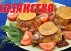 Курочка в апельсинах